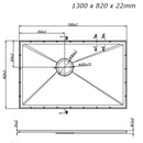 Vinyl Wetroom Tray and Waste Kit System