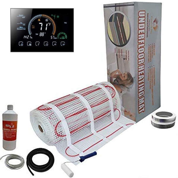 Elite Electric Underfloor Heating Kit 150w per m² with WiFi Enabled Smart BECA Thermostat