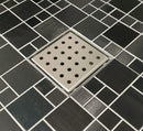 Wetroom Kit 20mm, Aqua Kit, 7 Grates Options - Square Grate Tray