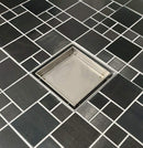 Wetroom Kit 20mm, Aqua Kit, 7 Grates Options - Square Grate Tray