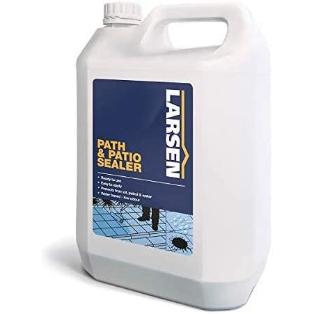 Larsen Path & Patio Sealer- Clear-Drying, High-Performance Water Seal, Clear