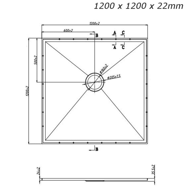 Vinyl Wetroom Complete Kit, WSK Tanking System