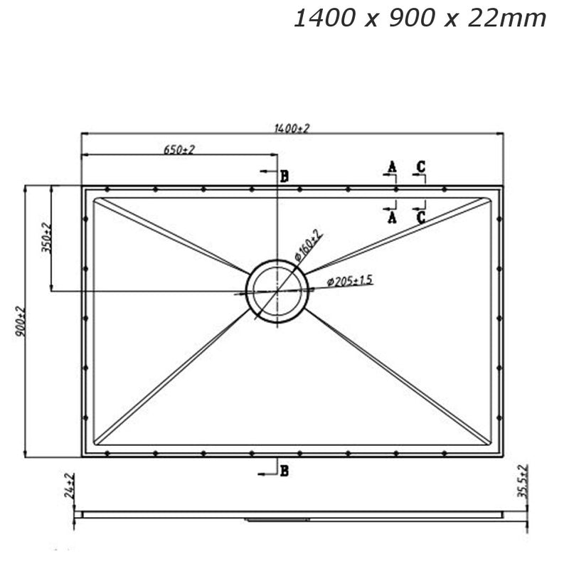 Vinyl Wetroom Complete Kit, WSK Tanking System