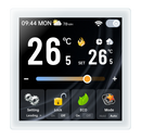 WiFi Electric Thermostat - Compatible with Mobile App, Alexa, Google Home - BHT2005