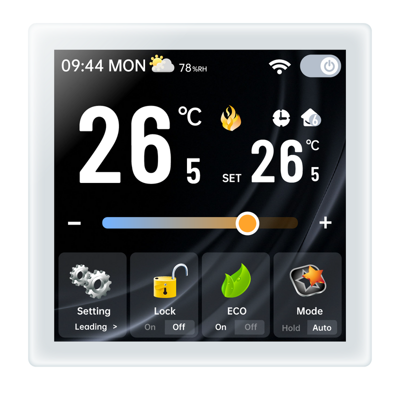 WiFi Electric Thermostat - Compatible with Mobile App, Alexa, Google Home - BHT2005