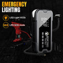 Instant Power Jump Starters - Jump Starter Power Pack and Air Compressor 4000 Amp 12 Volt - Portable Jump Starter Power Pack