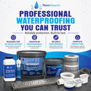 Pro Linear System 50-Litre High Flo Waste, Premium Tanking Kit