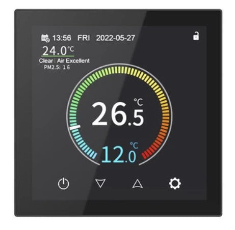 Colour Screen 16amp Electric Thermostat - Simple Installation, Alexa, Google Home, Wifi Control