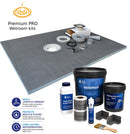 Premium Pro Fast Flow 35 Litre Wetroom, Shower Tray System - Premium Tanking Kit