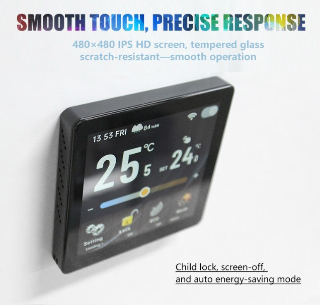 WiFi Electric Thermostat - Compatible with Mobile App, Alexa, Google Home - BHT2005