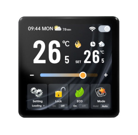 WiFi Electric Thermostat - Compatible with Mobile App, Alexa, Google Home - BHT2005