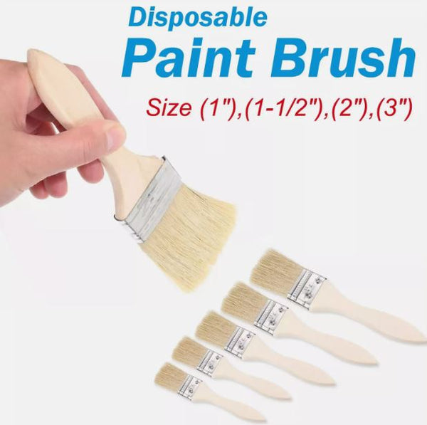 12 Pack -  Disposbale Brushes