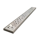 Linear Vinyl Wetroom Tray, Waste, Grate
