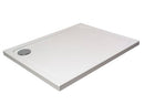 Acrylic Gloss Square White Shower Tray 40mm Light Weight, Life Time Warranty