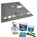 Unwanted Return -  Wetroom Kit 20mm, Aqua Kit, Tile On Grate - Square Grate