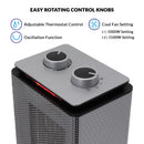 Nassboards, Electric Desk Heater 1500w - Energy Saving Heating Unit, 1512