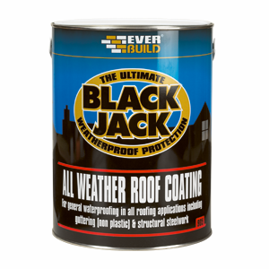 Black Jack 905 All-Weather Roof Coating with Brush & Gloves