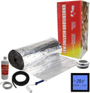 Premium Pro Electric Underfloor Foil Heating Kit 150w per m² with Touchscreen Thermostat