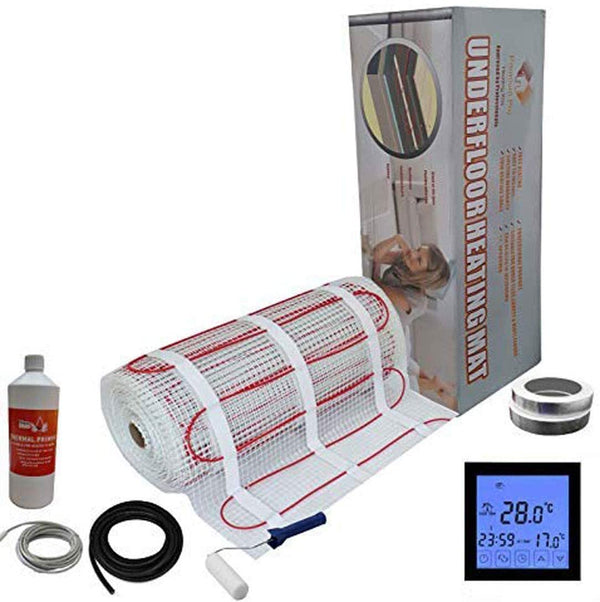 Elite Electric Underfloor Heating Kit 150w per m² with Touchscreen Thermostat