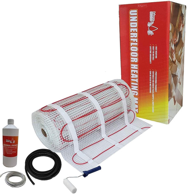 Electric Underfloor Heating Kit 150w per m² with No Thermostat Included