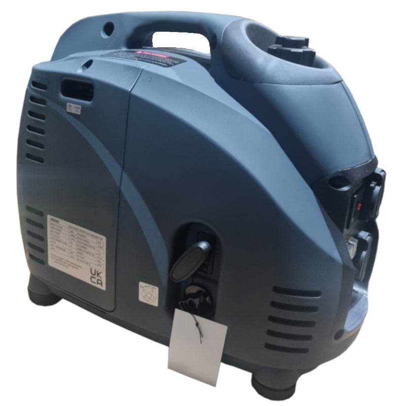Portable Suitcase Inverter Petrol Generator 4 Stroke, 3500W 12V 230V - Pure Sine