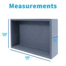 Shower Niche Sleek Design - Tileable Shelf, Wet Room Alcove Recess, Waterproof Storage