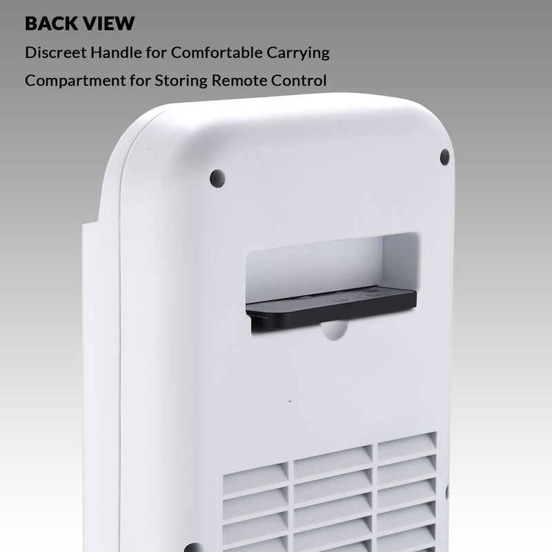 Electric Desk Heater 2000w - Portable, Quiet Energy Saving Heating Unit, Vertical Indoor