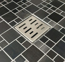 Wetroom Kit 20mm, Aqua Kit, 7 Grates Options - Square Grate Tray