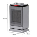 Nassboards, Electric Desk Heater 1500w - Energy Saving Heating Unit, 1512